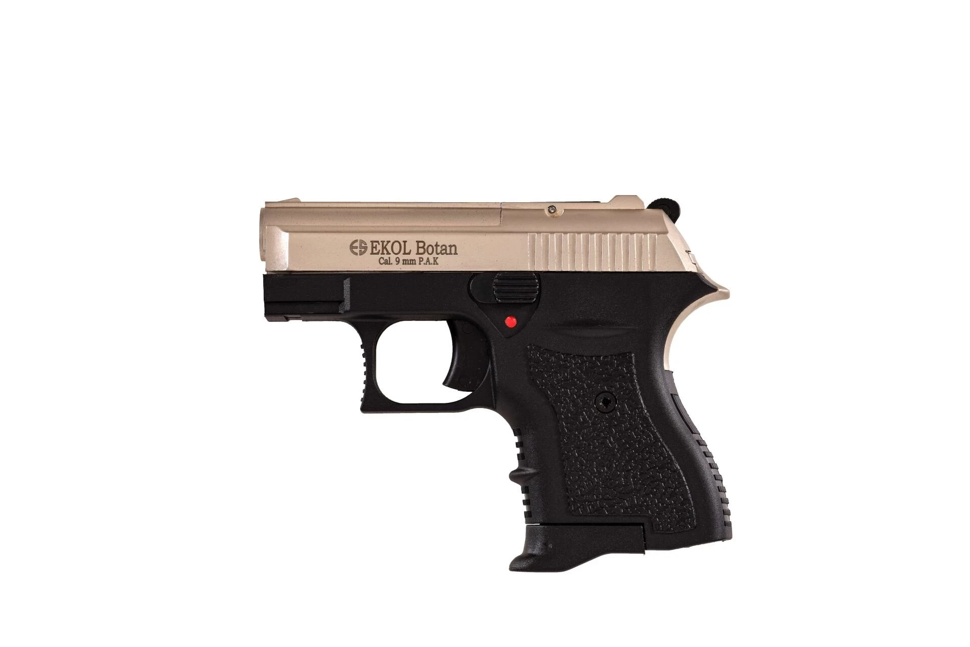 Ekol Botan Kurusıkı Ses Tabancası Saten (9 mm - Ultra Compact - 572 g - 6+1 Şarjör Kapasiteli)