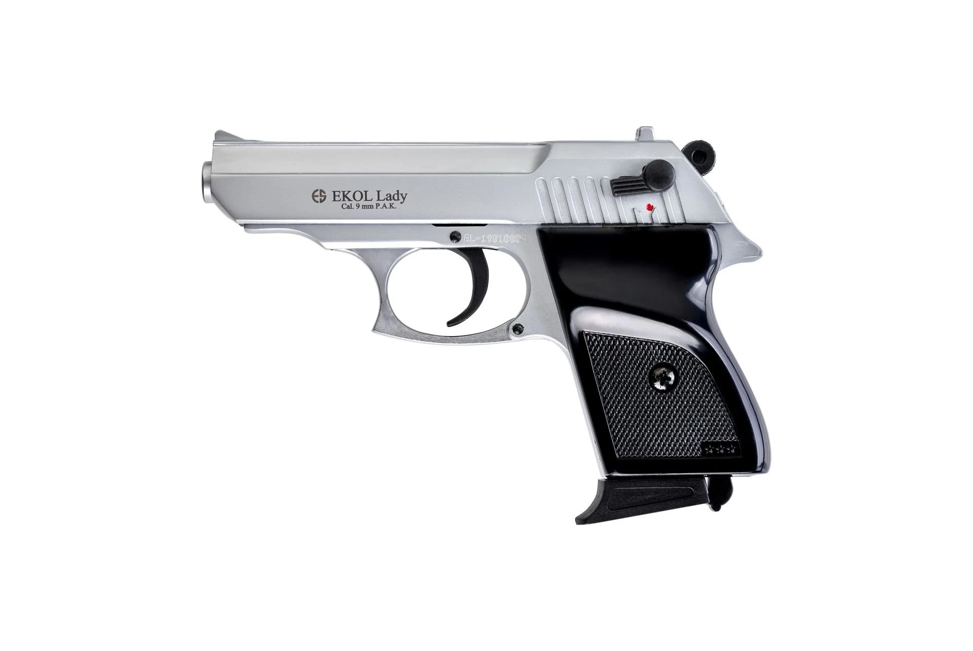 Ekol Lady Kurusıkı Ses Tabancası Beyaz (9 mm - Ultra Compact - 572 g - 6+1 Şarjör Kapasiteli)
