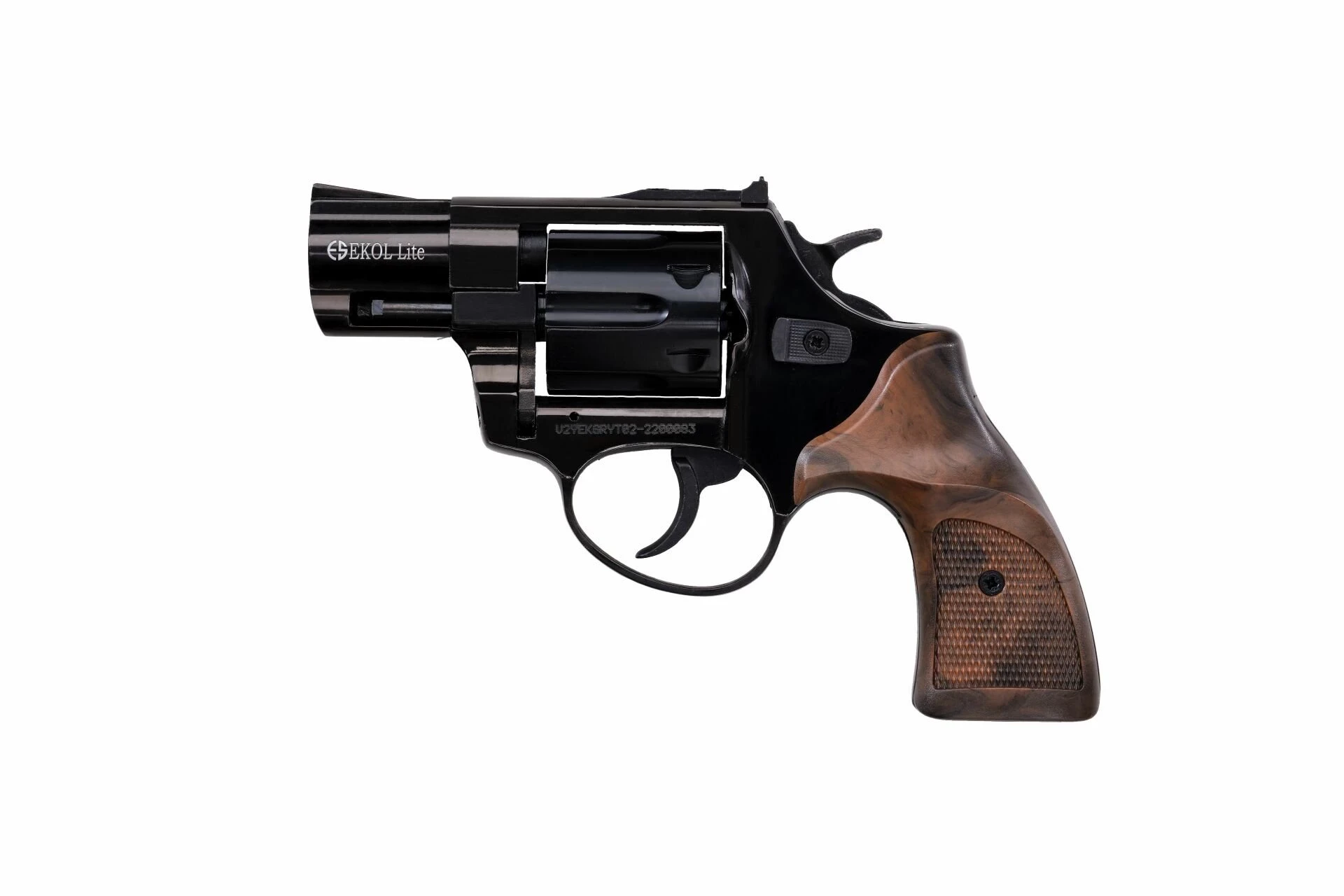 Ekol Lite Kurusıkı Ses Tabancası Siyah (9 mm - Revolver Toplu Tabanca - 696 g - 6 Fişek Kapasiteli)