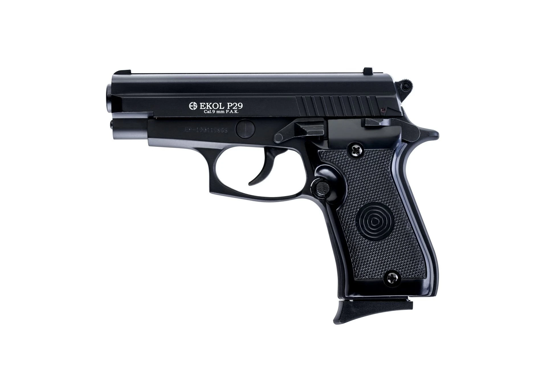 Ekol P29 Kurusıkı Ses Tabancası Siyah (9 mm - Compact Gövde - 8+1 Şarjör Kapasiteli)