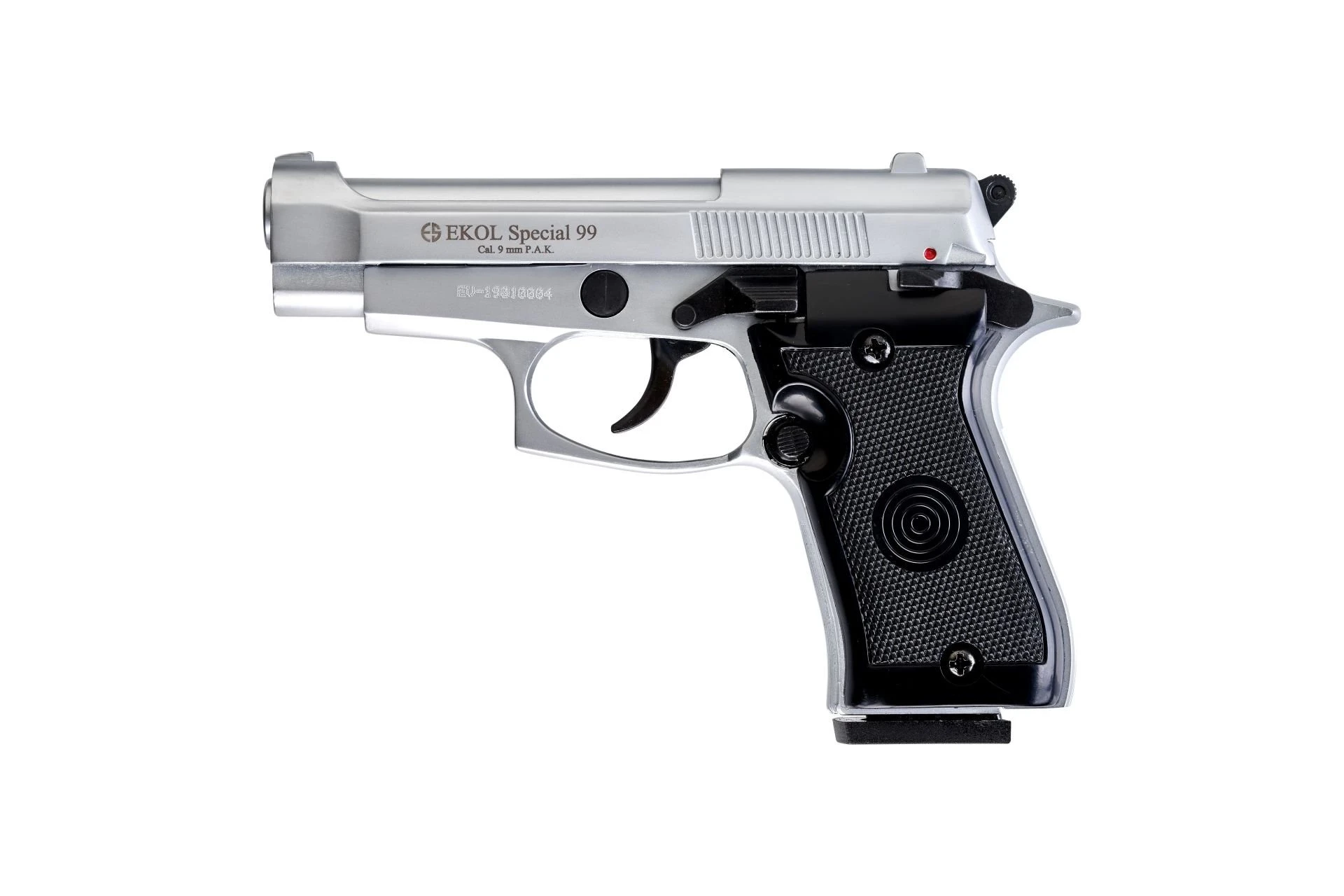 Ekol Special 99 Classic Kurusıkı Ses Tabancası Beyaz (9 mm - Compact Gövde - 8+1 Şarjör Kapasiteli)