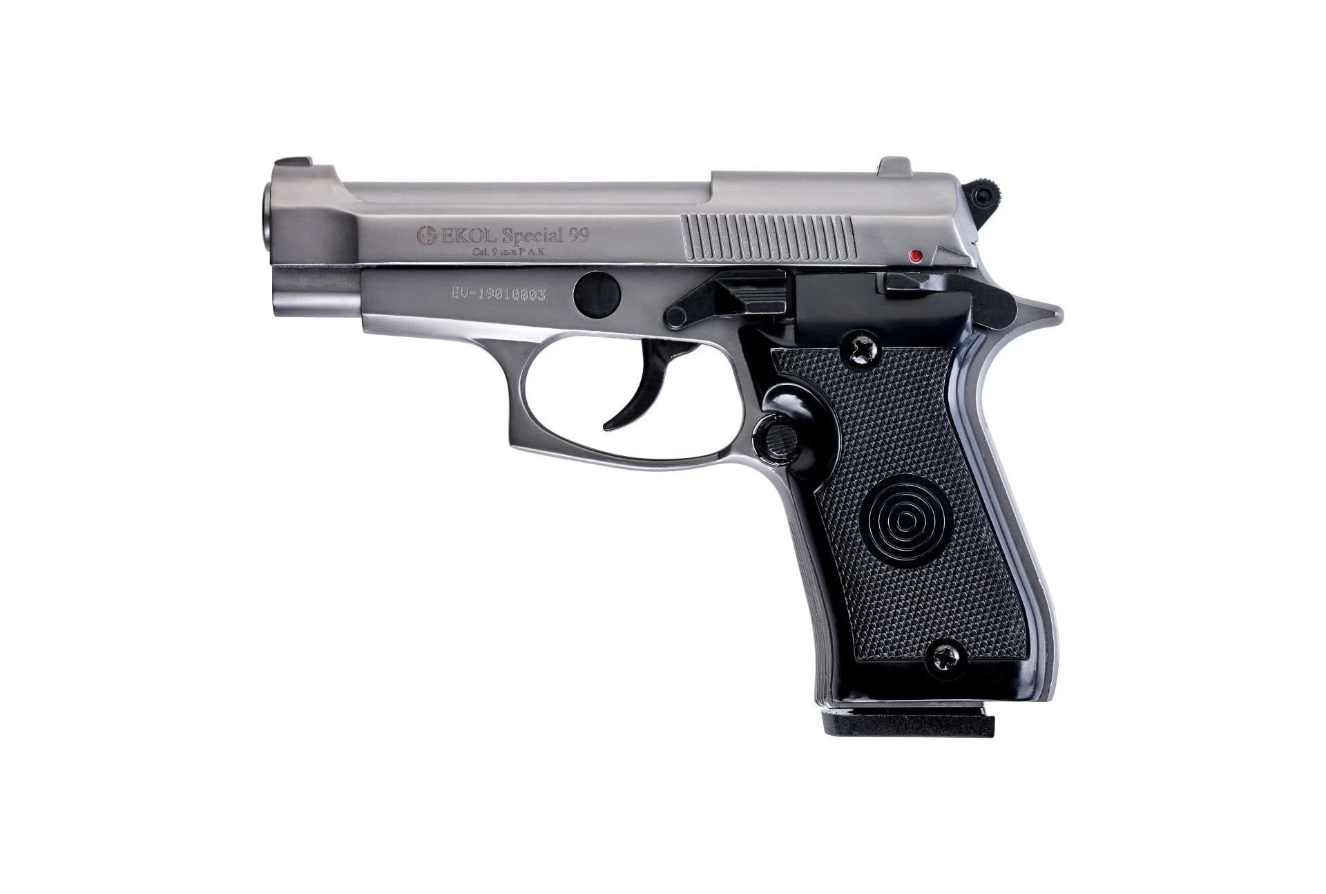 Ekol Special 99 Classic Kurusıkı Ses Tabancası Füme (9 mm - Compact Gövde - 8+1 Şarjör Kapasiteli)