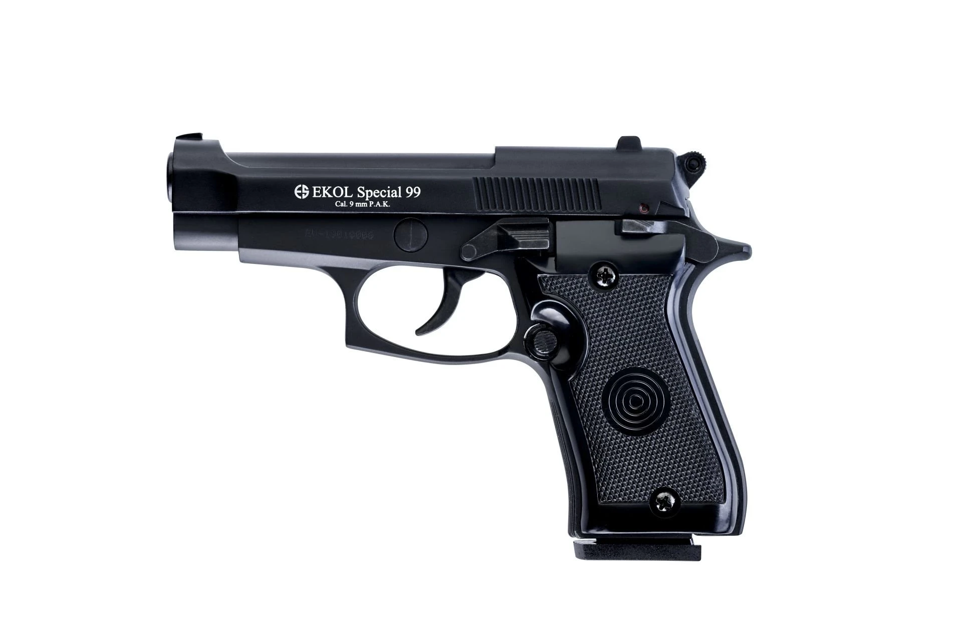 Ekol Special 99 Classic Kurusıkı Ses Tabancası Mat Siyah (9 mm - Compact Gövde - 8+1 Şarjör Kapasiteli)