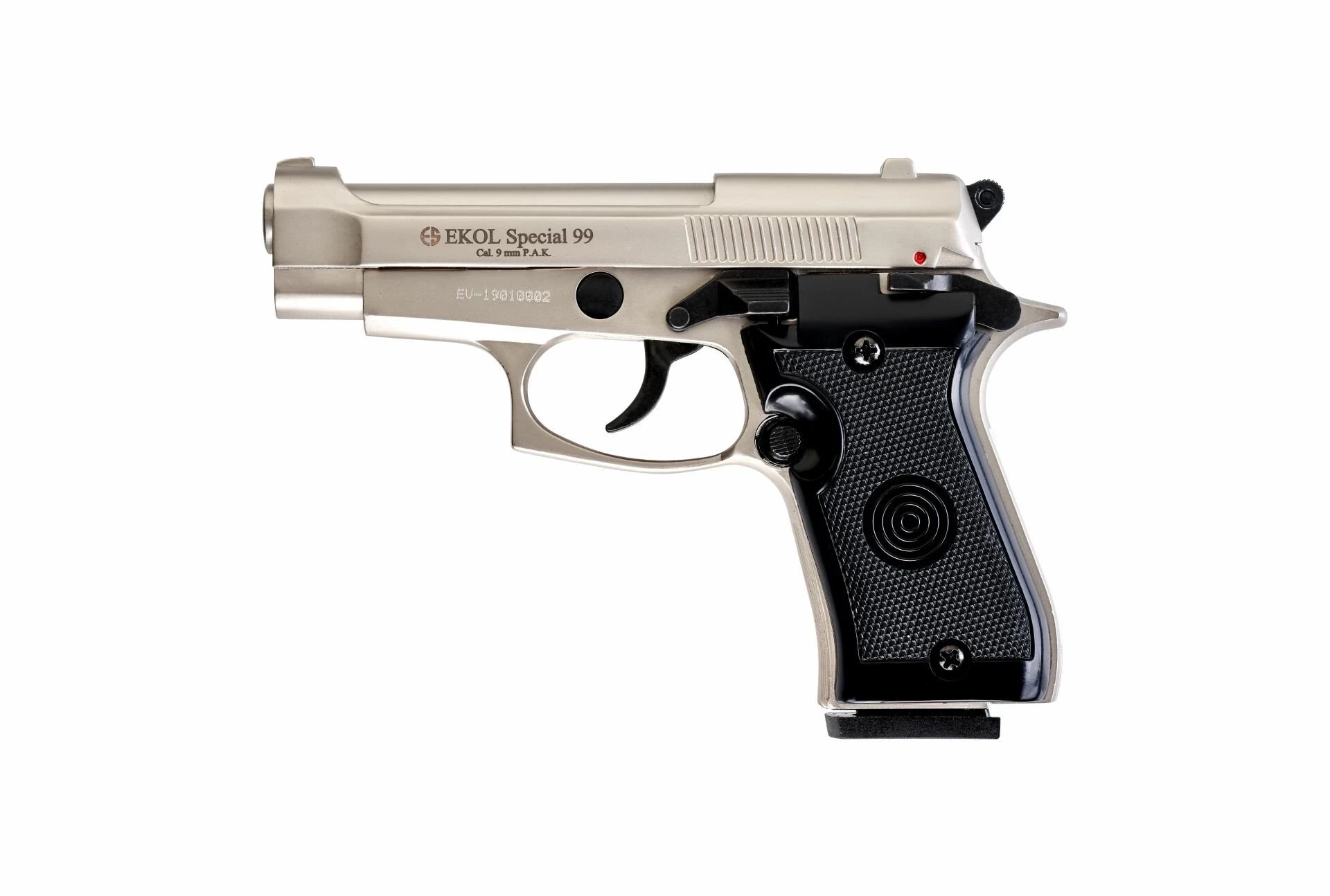 Ekol Special 99 Classic Kurusıkı Ses Tabancası Saten (9 mm - Compact Gövde - 8+1 Şarjör Kapasiteli)