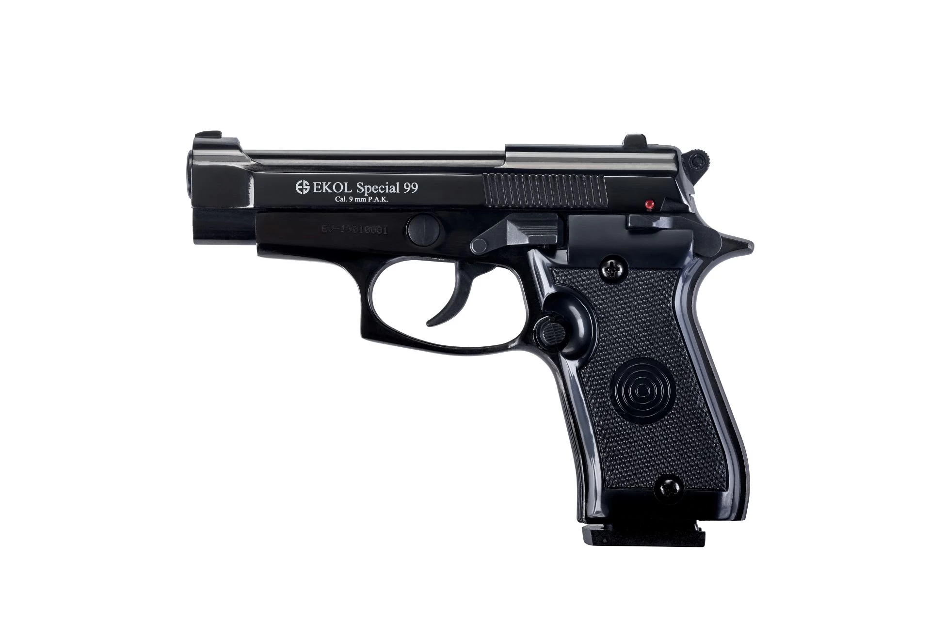 Ekol Special 99 Classic Kurusıkı Ses Tabancası Siyah (9 mm - Compact Gövde - 8+1 Şarjör Kapasiteli)