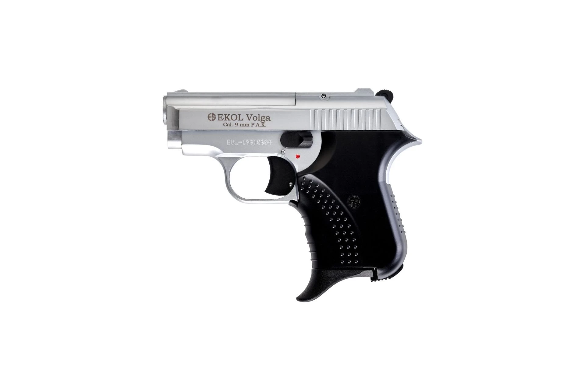 Ekol Volga Kurusıkı Ses Tabancası Beyaz (9 mm - Compact Gövde - 610 g - 6+1 Şarjör Kapasiteli