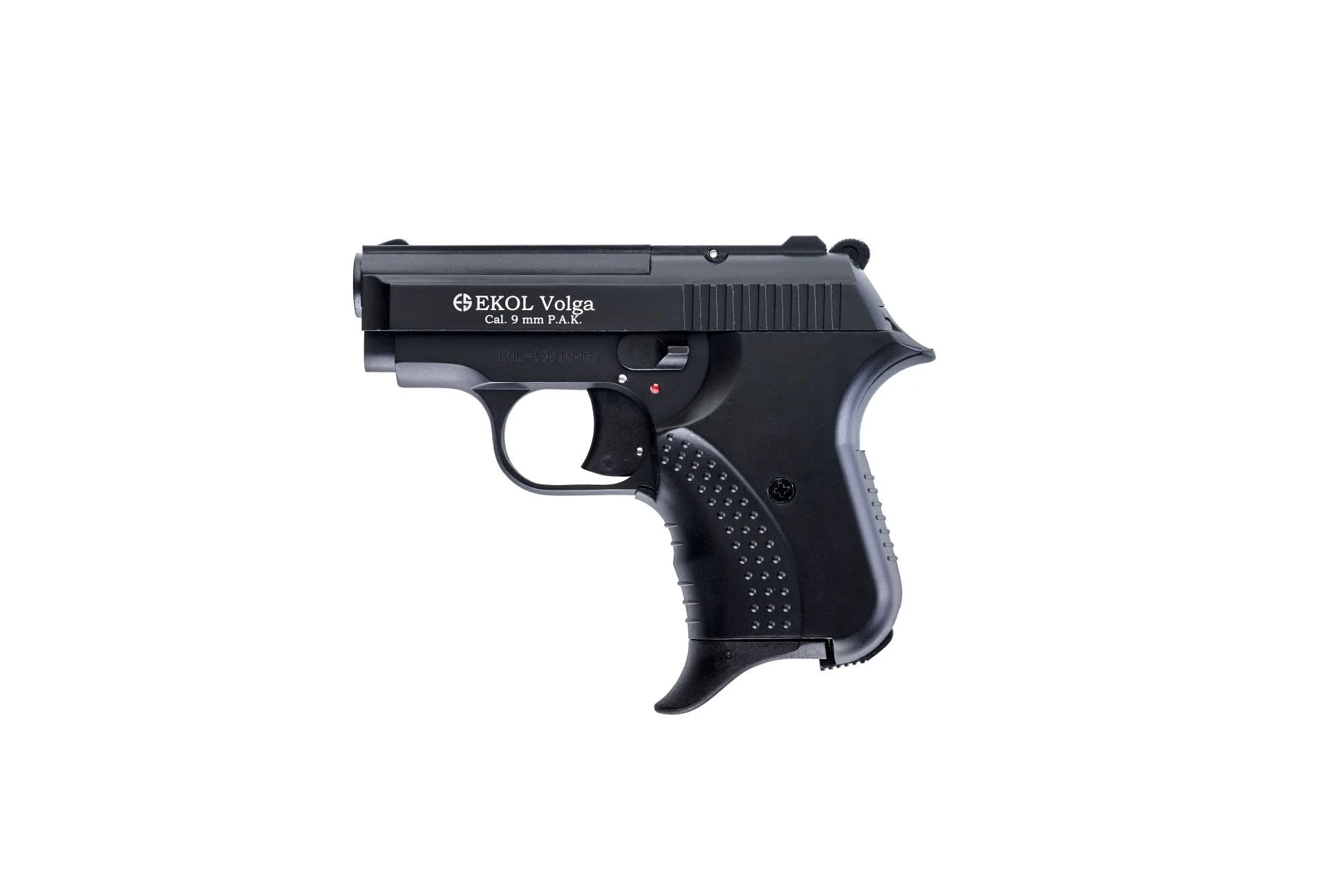 Ekol Volga Kurusıkı Ses Tabancası Mat Siyah (9 mm - Compact Gövde - 610 g -6+1 Şarjör Kapasiteli