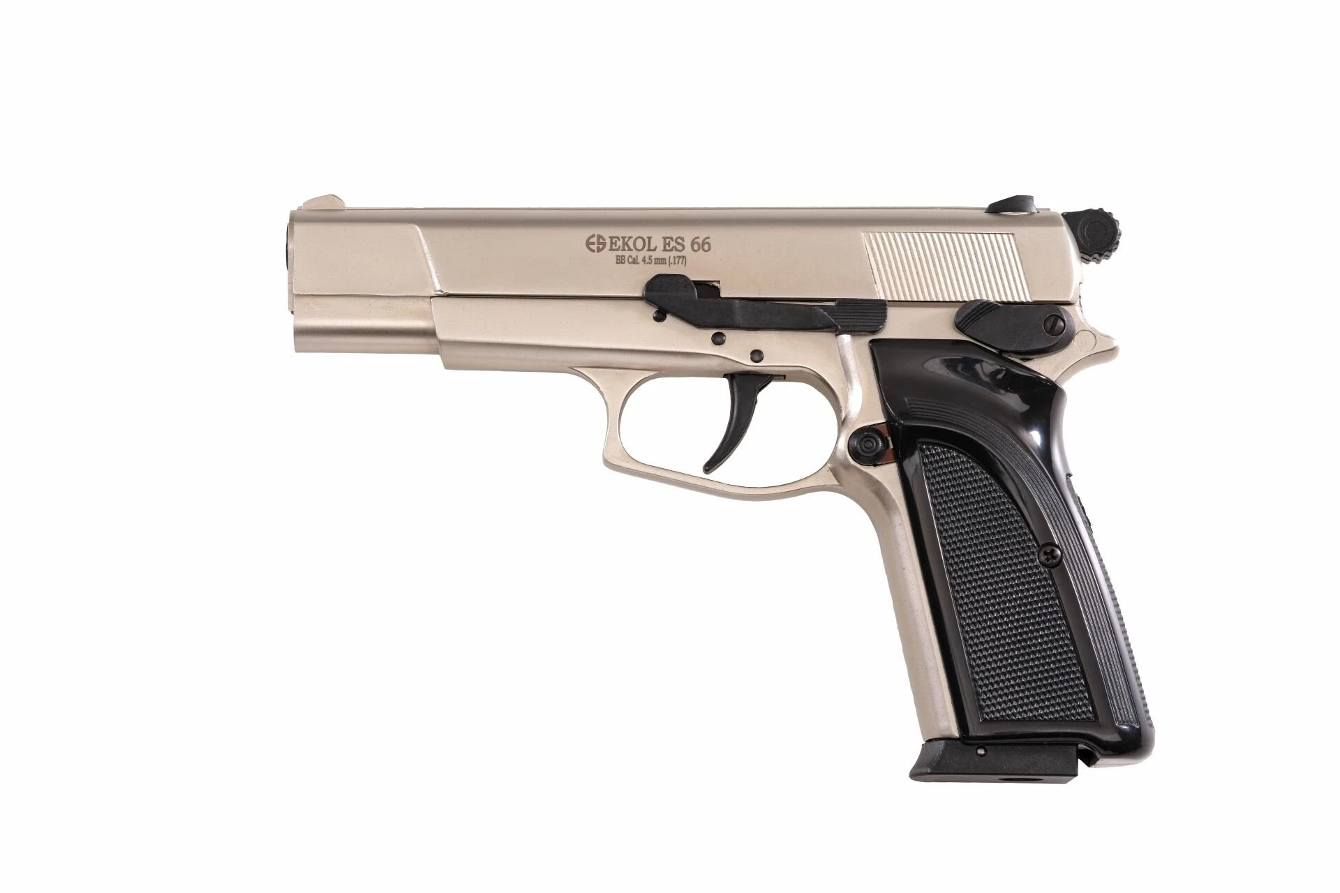 Ekol Voltran ES 66 Havalı Tabanca Saten (4.5 mm BB - 995 g Full Metal Gövde - 150 m/s Çıkış Hızı)