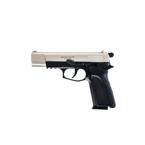 Ekol Voltran ES P66 Havalı Tabanca Parlak Krom (4.5 mm BB - Ergonomik Gövde - 150 m/s Çıkış Hızı)