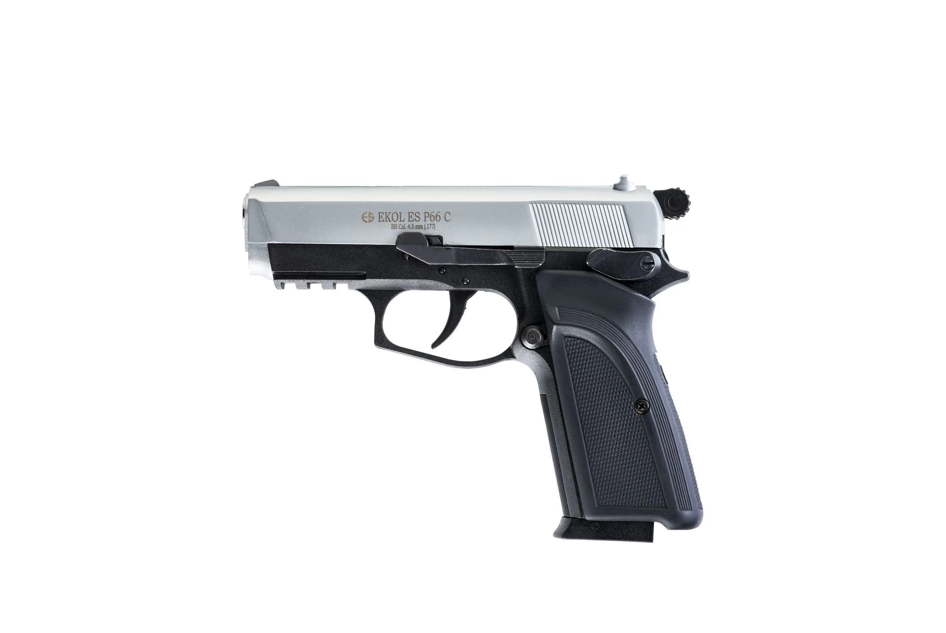 Ekol Voltran ES P66C Havalı Tabanca Beyaz (4.5 mm BB - Kompakt Gövde - 135 m/s Çıkış Hızı)