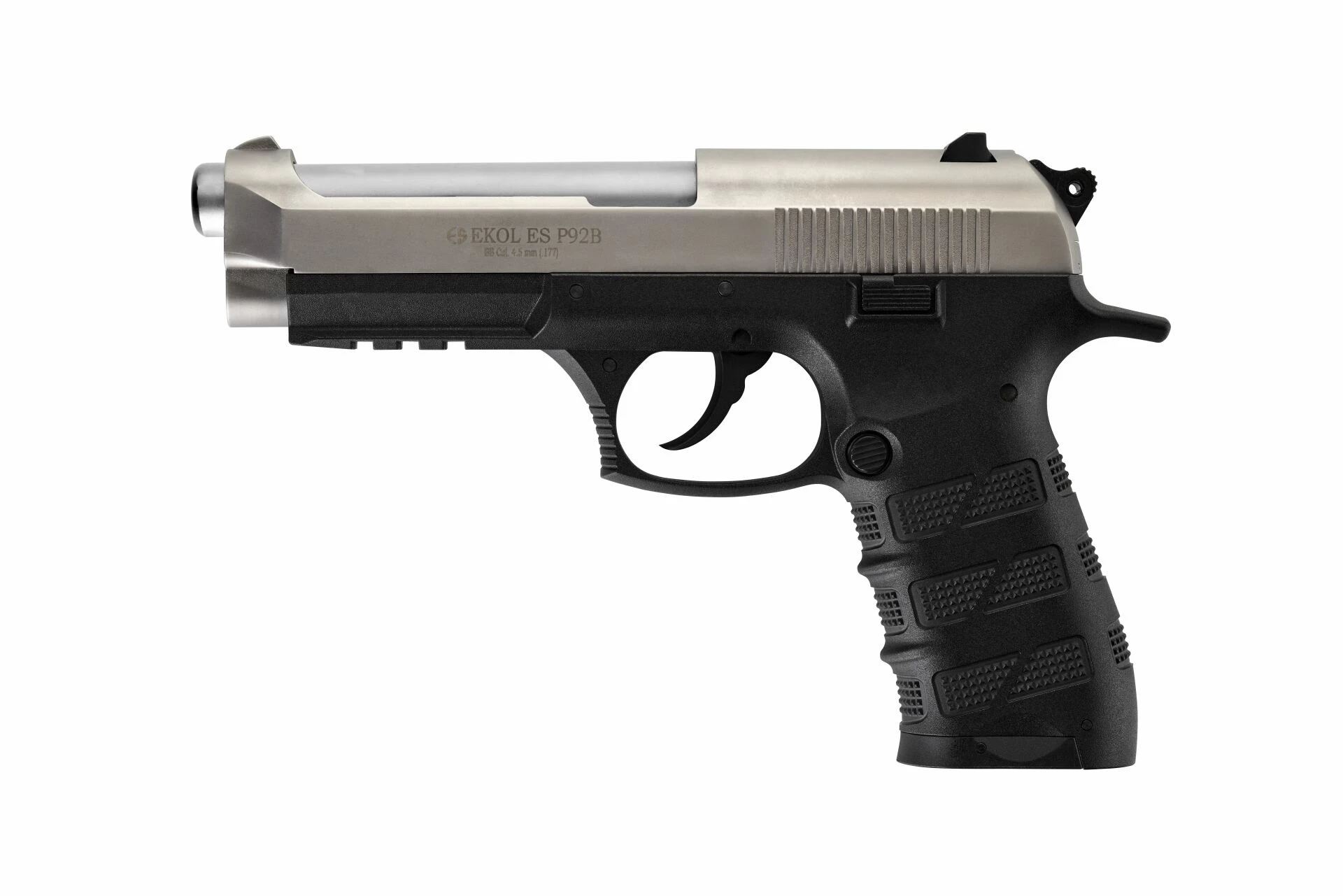 Ekol Voltran ES P92 Blowback Havalı Tabanca Füme (4.5 mm BB - 1026 g Full Metal - 140 m/s Çıkış Hızı)