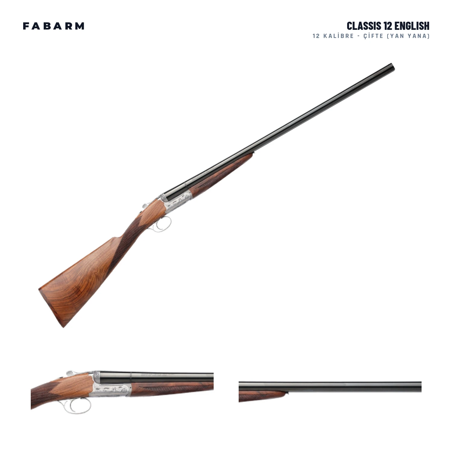 FABARM CLASSIS 12 ENGLISH ÇİFTE AV TÜFEĞİ