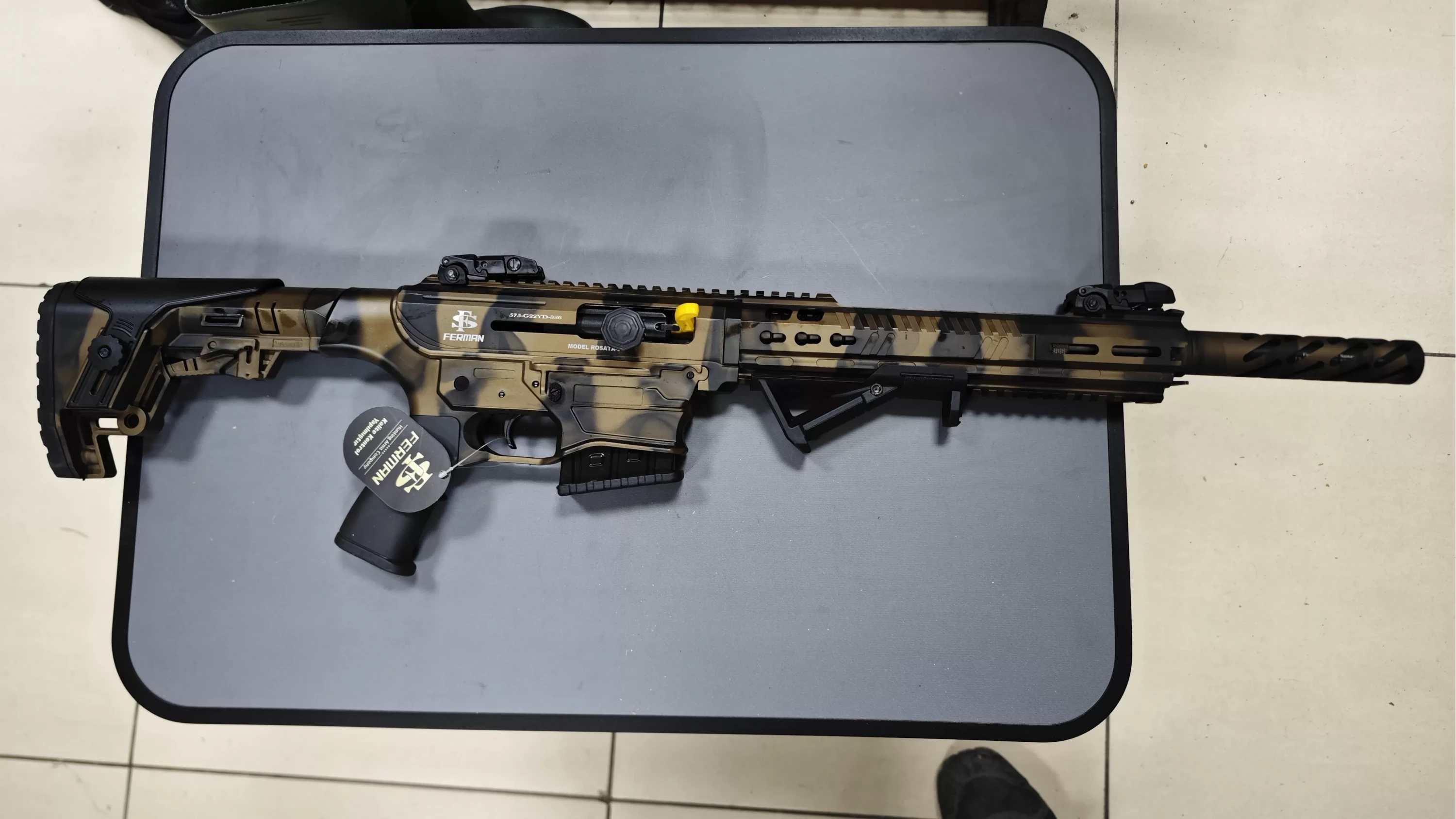 Ferman FX7 TTS-001 Şarjörlü Yarı Otomatik Av Tüfeği (12 Kalibre - Gazlı Sistem - Bronze)