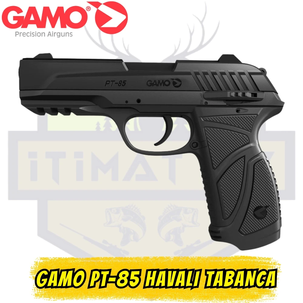 Gamo PT-85 Blowback 4.5mm Havalı Tabanca - Metal Sürgü ve Yüksek Gerçekçilik