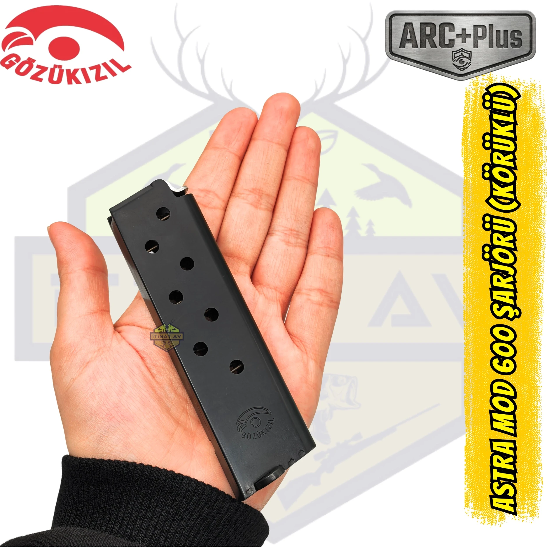 Gözükızıl Astra 600 (Körüklü Astra) 9mm Şarjör