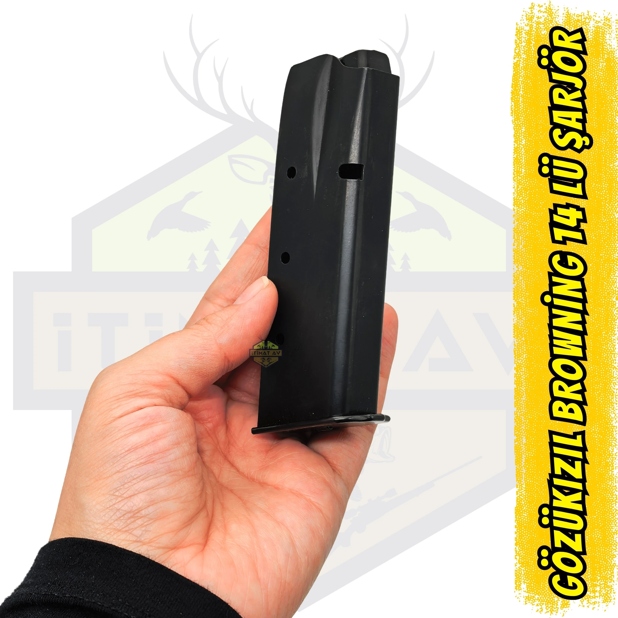 Gözükızıl Browning HP (14lü Browning) Şarjörü