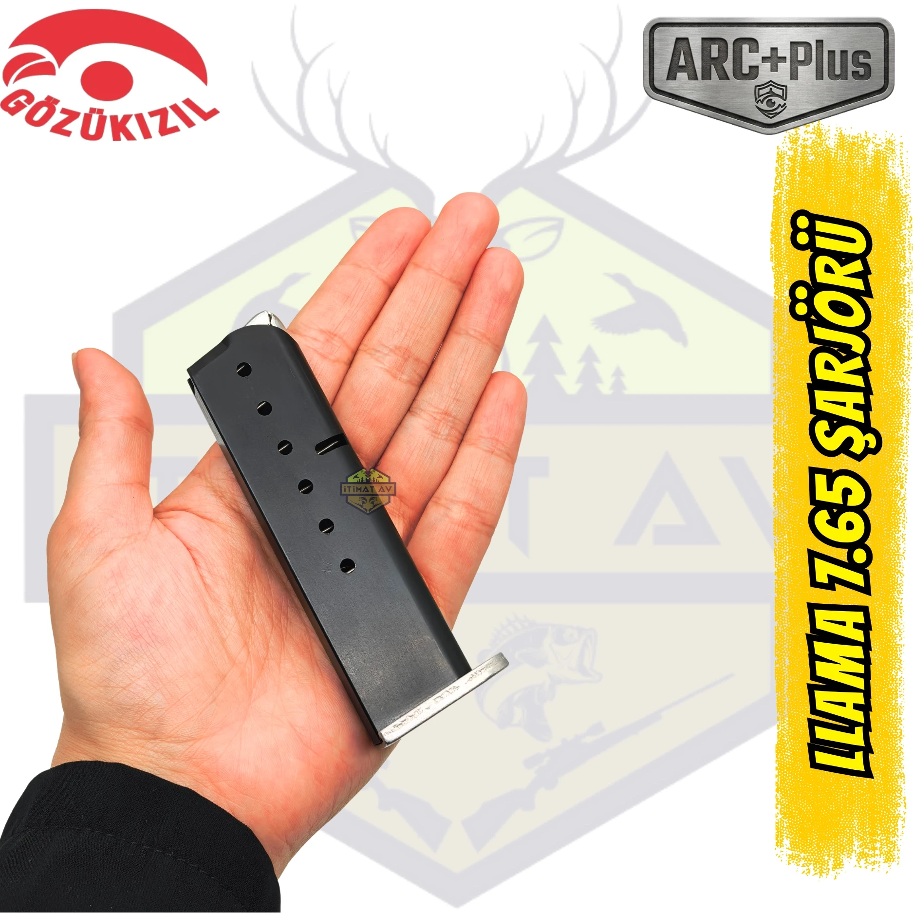 Gözükızıl Llama 7.65mm Şarjör (Yeni Nesil Seri)