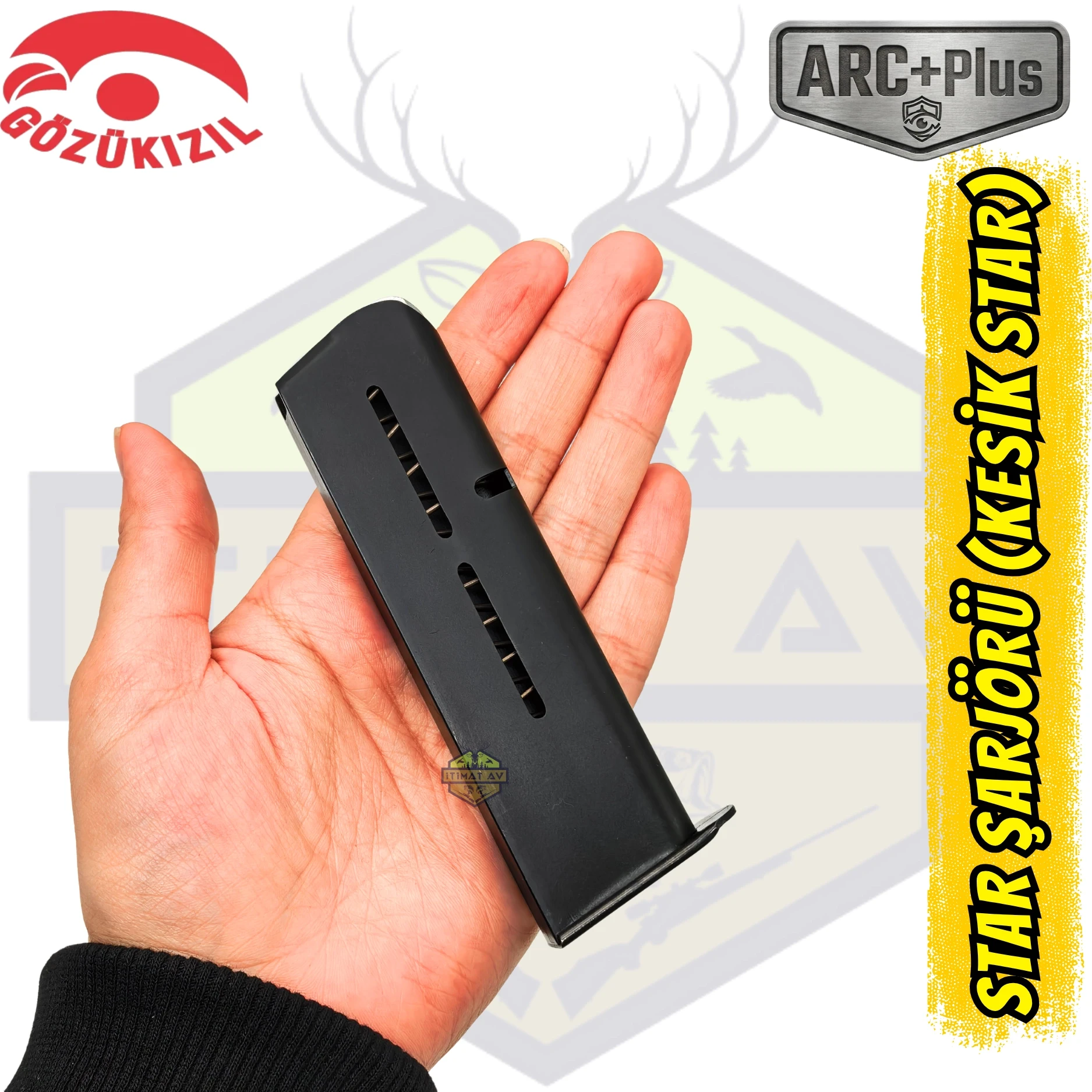 Gözükızıl Star 9 Compact (Kısa Star / Kesik Star) 9mm Şarjör