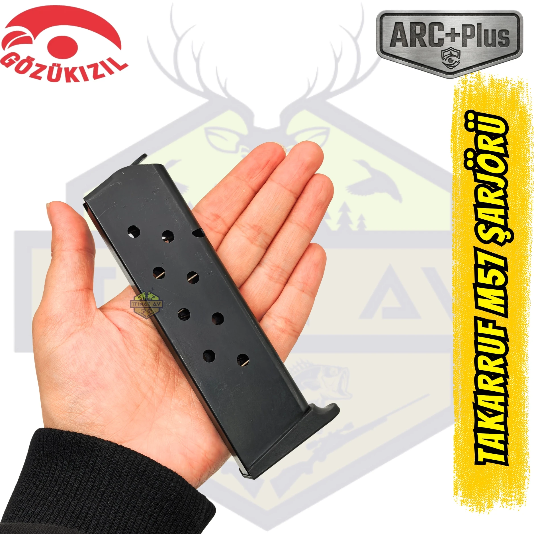 Gözükızıl Tokarev M57 (Uzun Takarruf) 7.62x25mm Şarjör
