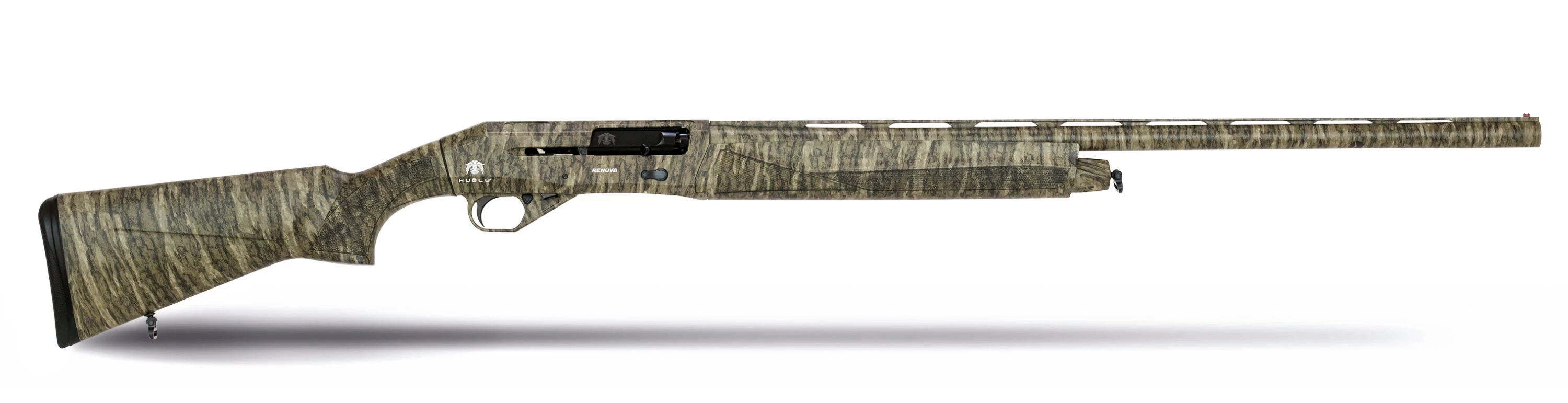 Huğlu Renova Mossy Oak Bottomland 2 Yarı Otomatik Av Tüfeği (12 GA - Kinetik Sistem - Orman/Bataklık Kamuflaj Kaplama - Ex-Bore Namlu)