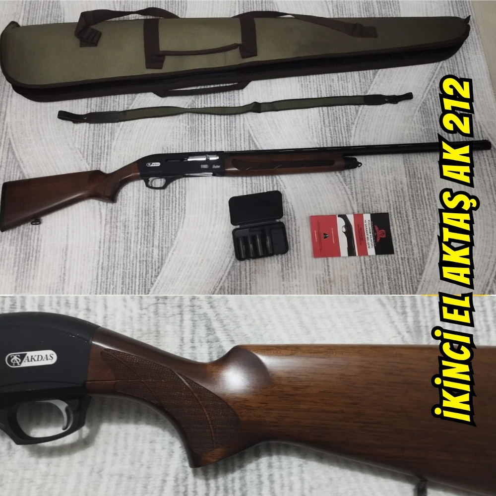 İkinci El Akdaş AK 212 Yarı Otomatik Av Tüfeği (71 cm / 4+1)