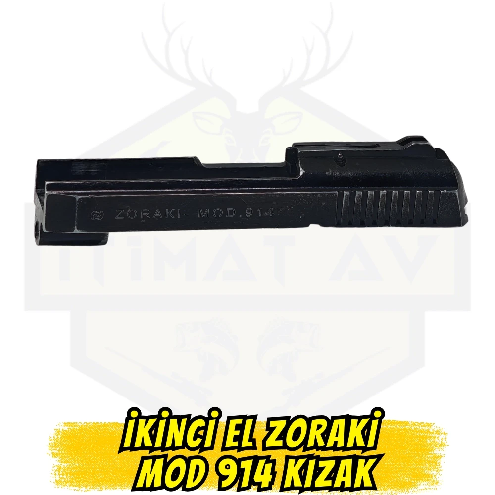 İkinci El Zoraki Mod 914 Kuru Sıkı Tabanca - Kızak Hafif Yıpranmış