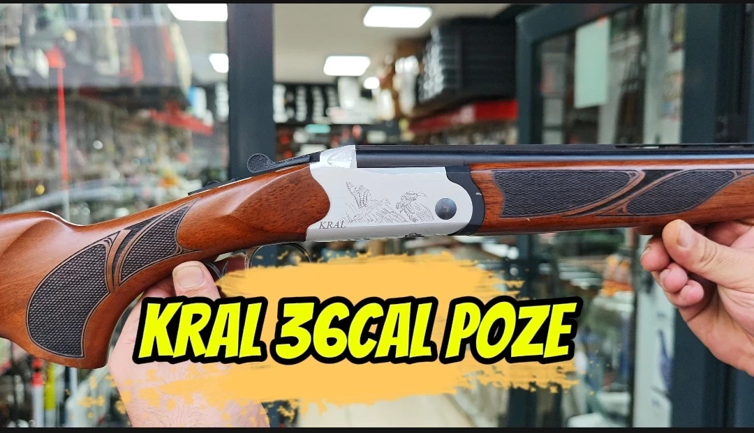 Kral 36 Kalibre Süperpoze Av Tüfeği (.410 Cal - 2.40 KG Ultra Hafif - 76 mm Magnum Fişek Yatağı)