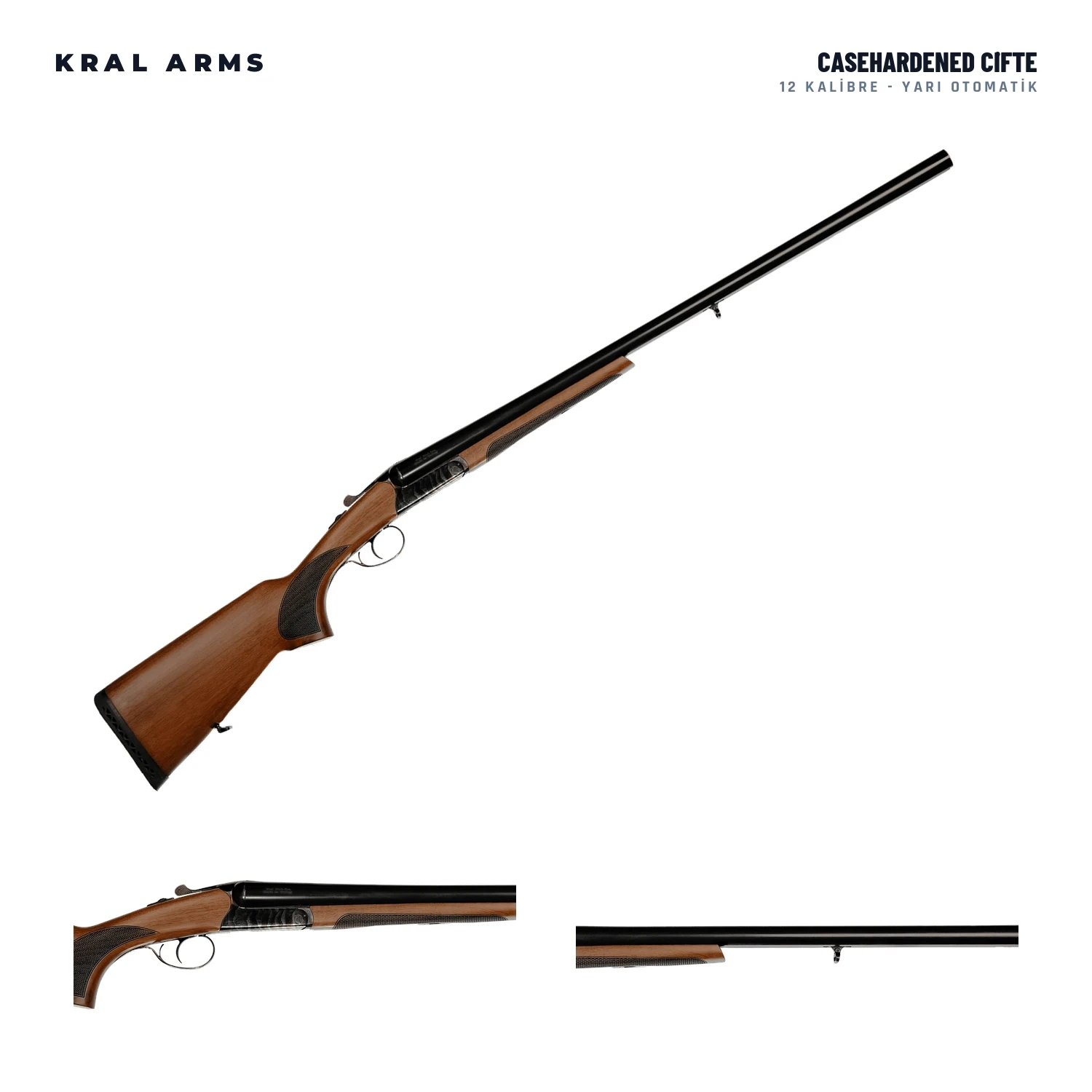 Kral Arms Casehardened Çi̇fte Av Tüfeği