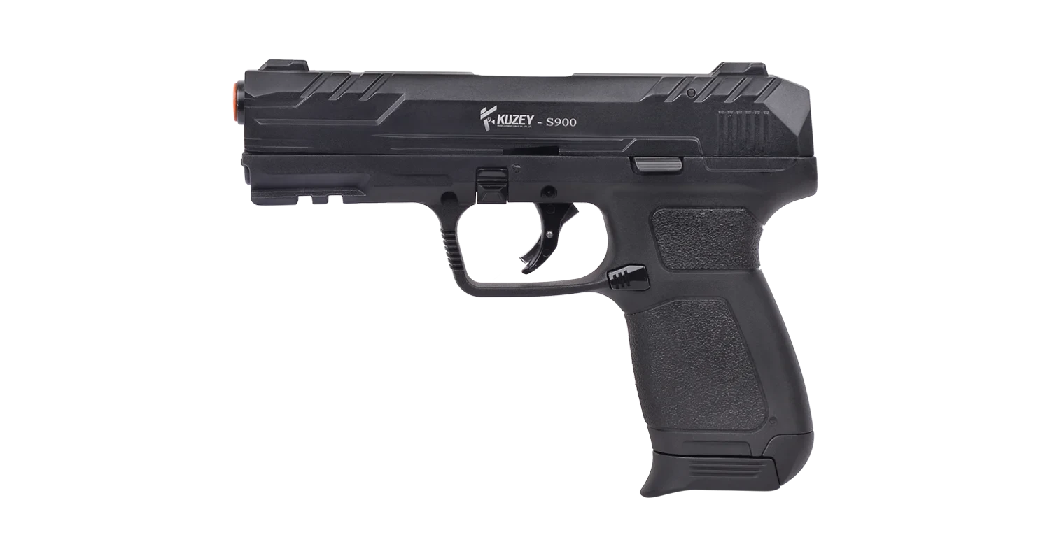 Kuzey S900 Kurusıkı Ses Tabancası (9 mm P.A.K. - Mat Siyah - 17+1 Şarjörlü)