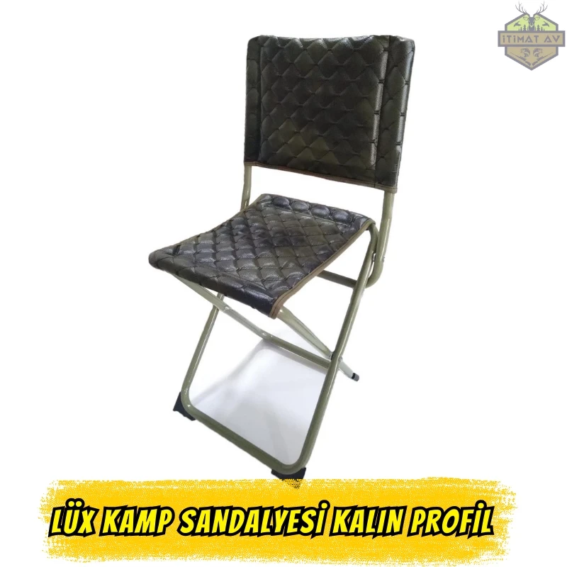 Lüx Kamp Sandalyesi Kalın Profil