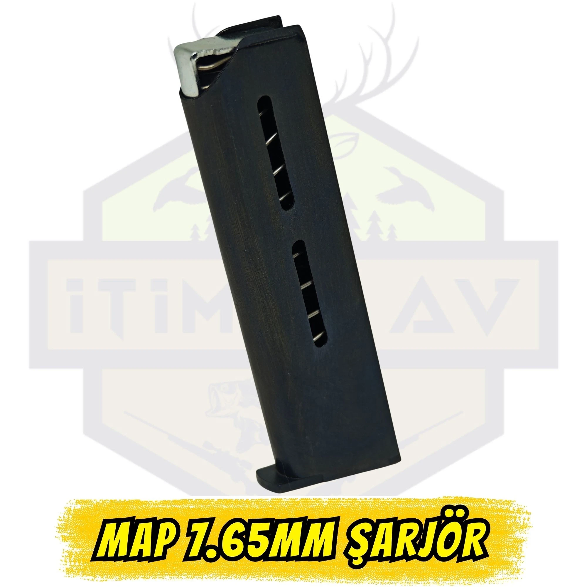 MAB 7.65 mm (Fransız 10lusu) Yedek Şarjör - 8+1 Kapasite (103.70 mm x 27.40 mm)