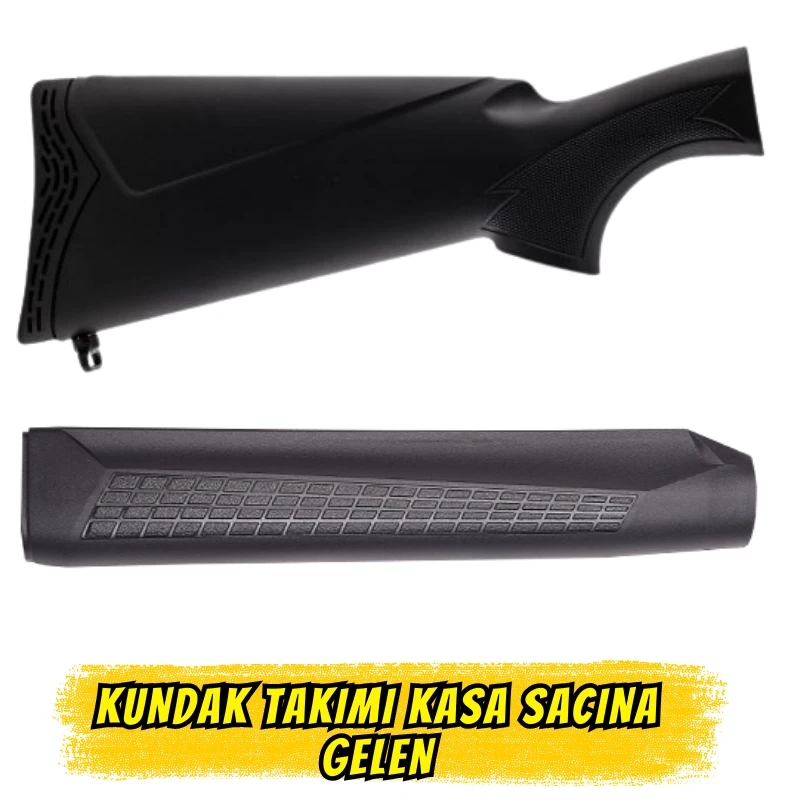 Otomatik Tüfek Kundak Takımı Saclı Model (Polimer Modifiye Kundak & Kabza)