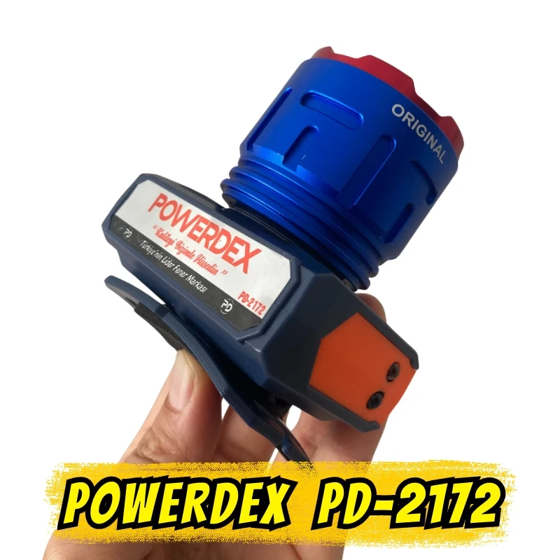 Powerdex PD-2172 Sensörlü Profesyonel Kafa Lambası (50W - 3000 Lümen)