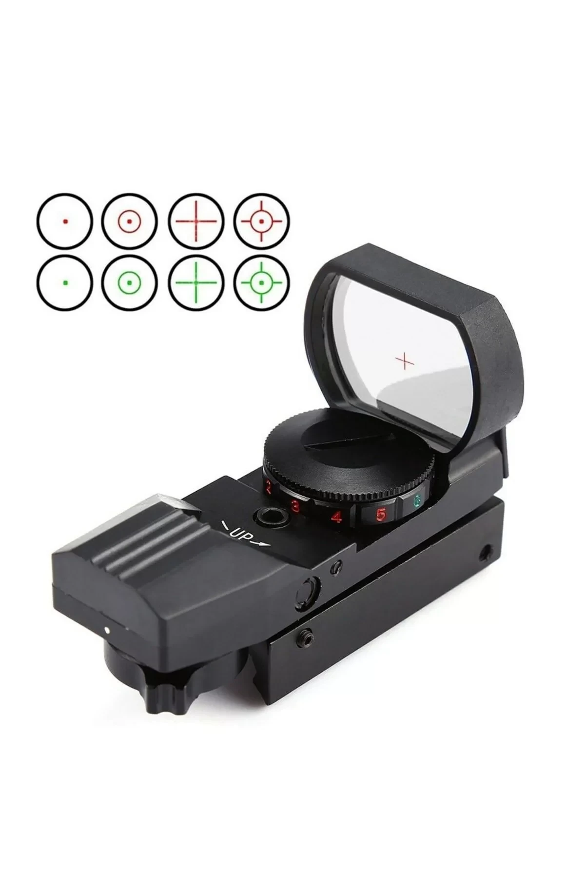 Comet Reddot (RD030) 22 mm Taktik Nişangah - Kırmızı & Yeşil Aydınlatmalı