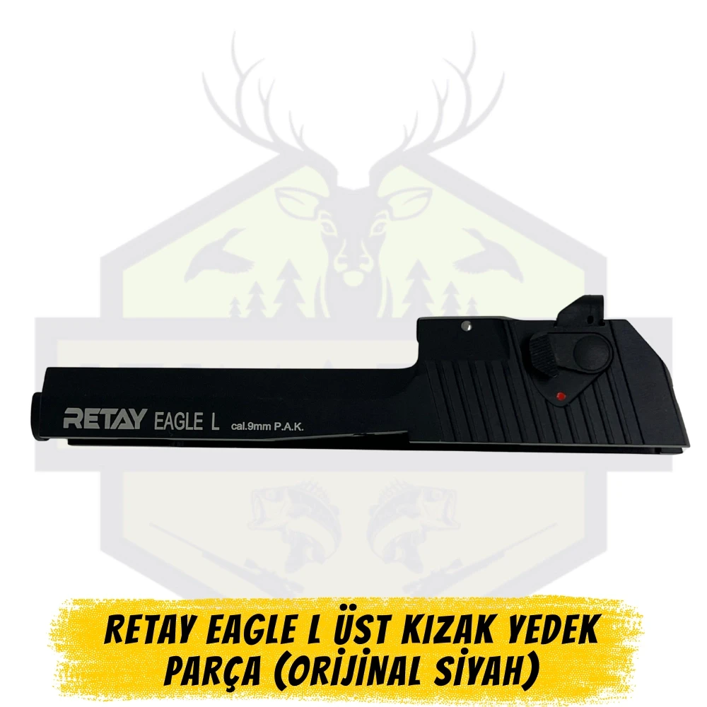 Retay Eagle L Üst Kızak Sürgü (Orijinal Siyah Kurusıkı Yedek Parça)