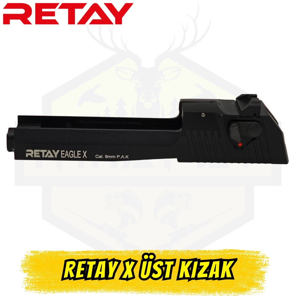 Retay Eagle X Üst Kızak Sürgü (Orijinal Desert Eagle Serisi Uyumlu Kurusıkı Yedek Parça)