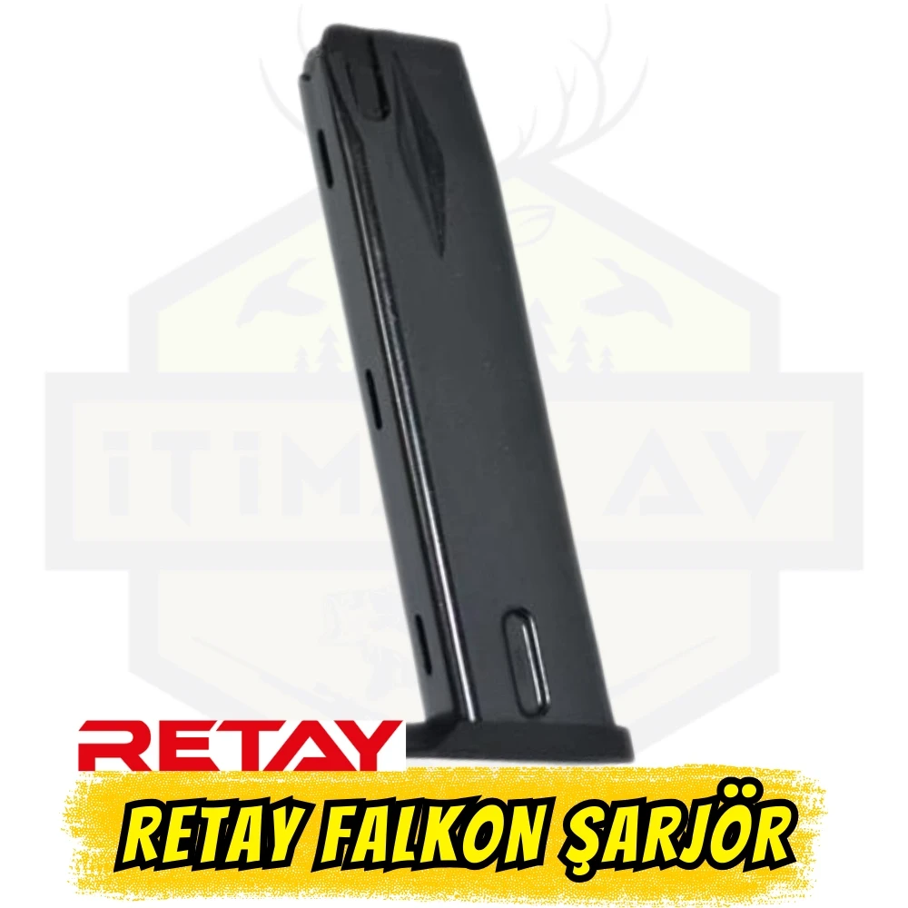 Retay Falcon Yedek Şarjörü (Orijinal 14+1 Kapasite)