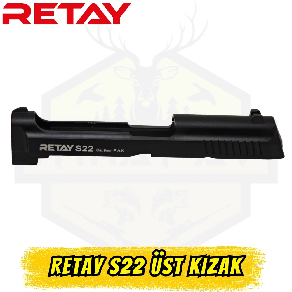 Retay S22 Üst Kızak Sürgü (Orijinal S Serisi 3 Model Uyumlu Kurusıkı Yedek Parça)