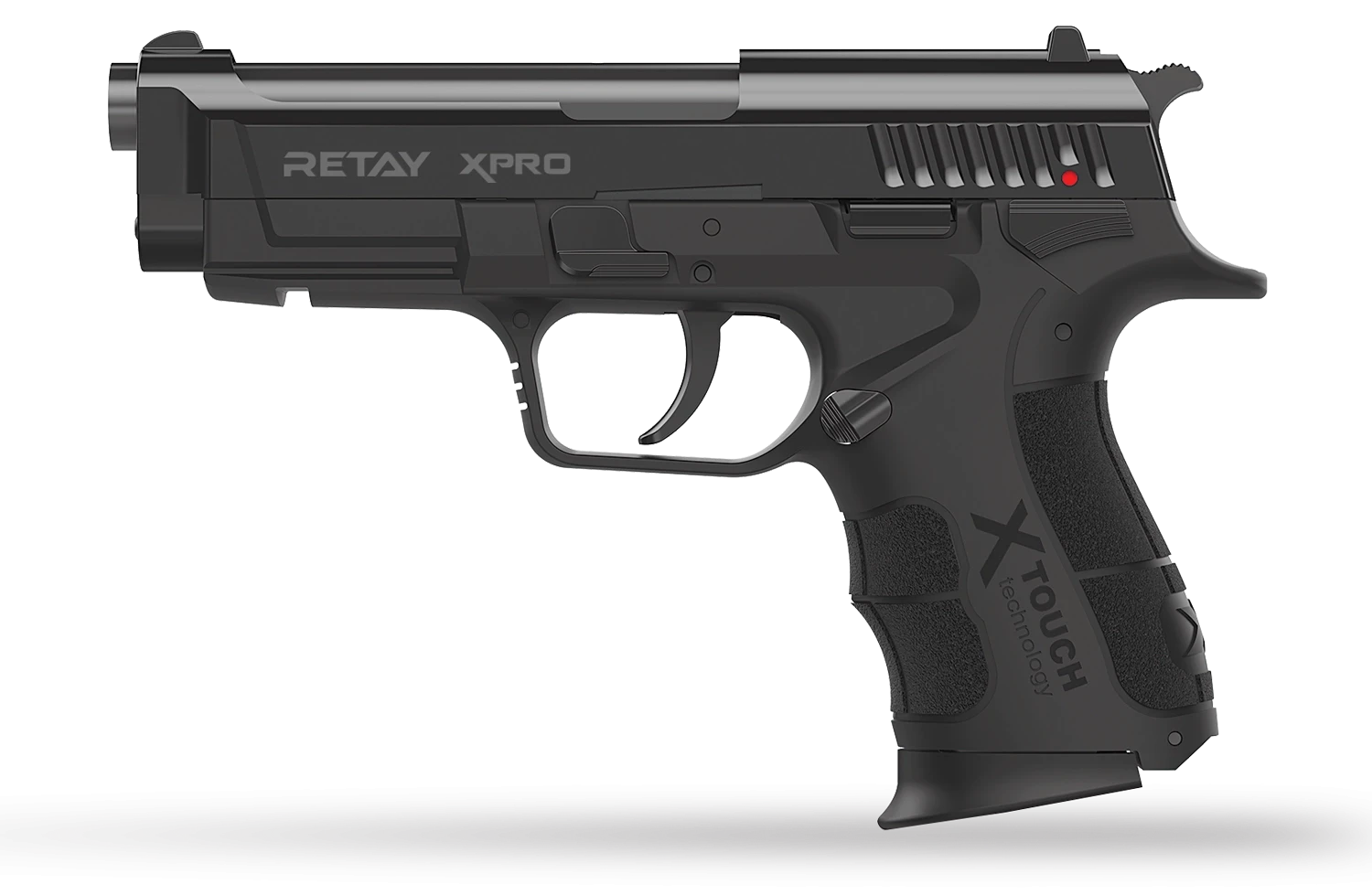 Retay XPRO Kurusıkı Ses Tabancası (9 mm P.A.K. - Mat Siyah - 14+1 Şarjörlü)