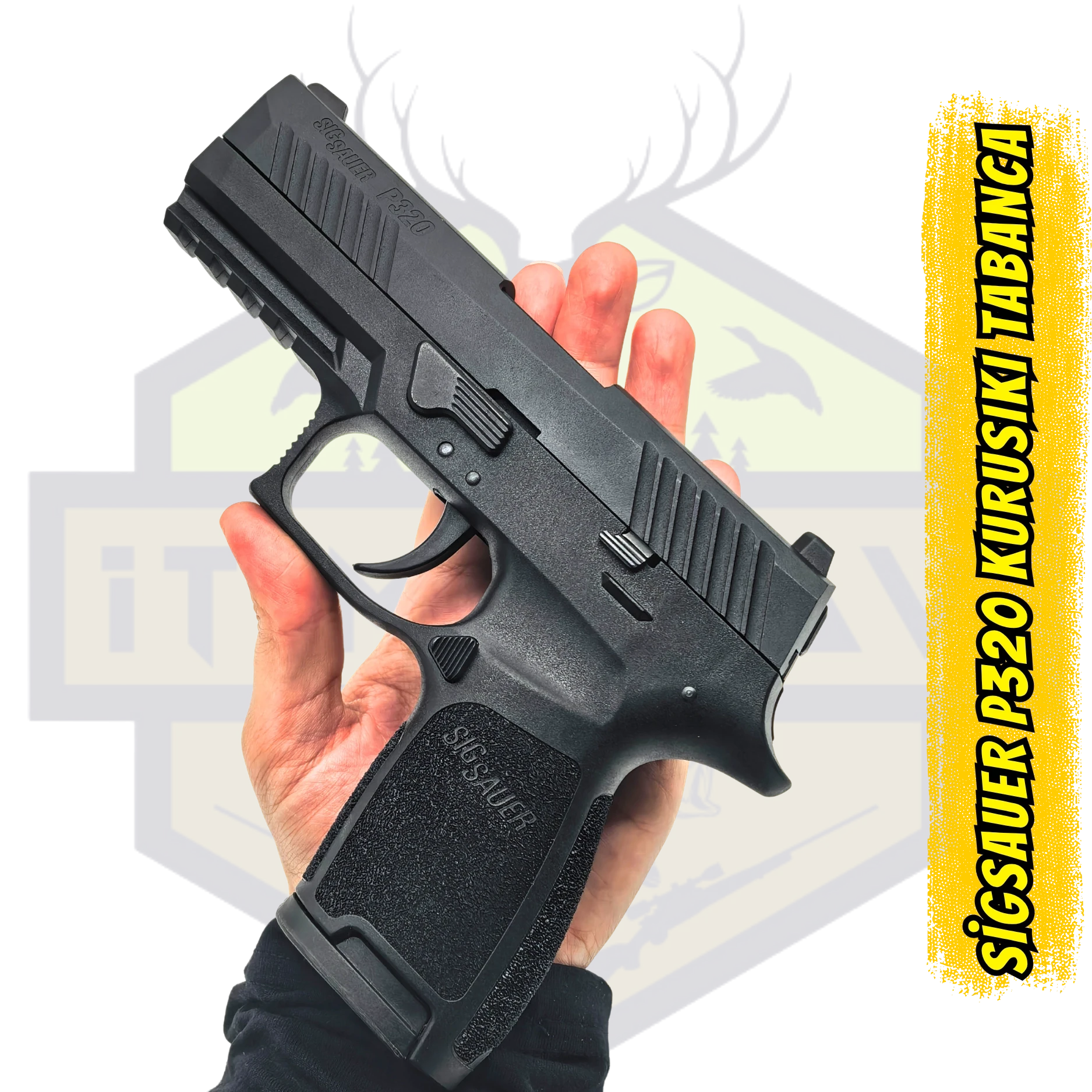 Sig Sauer P320 Siyah Kurusıkı Ses Tabancası 9 mm (Lisanslı Üretim)
