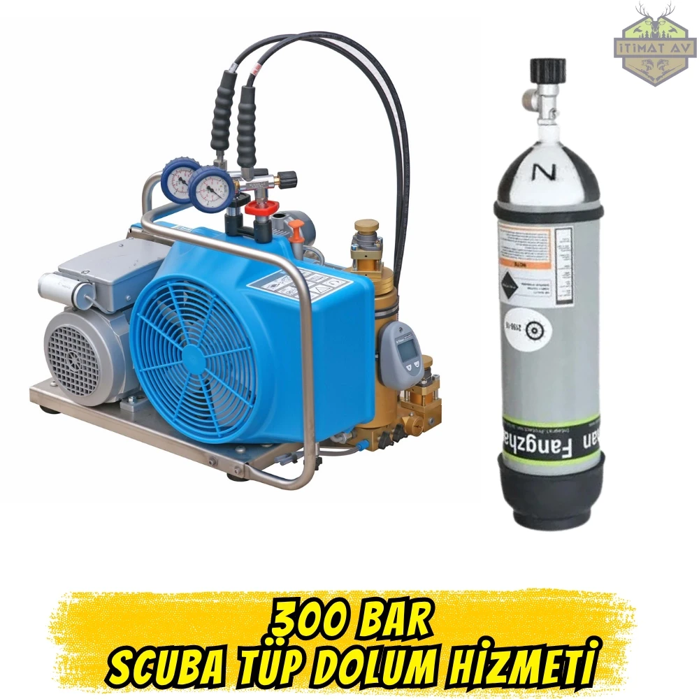 300 Bar Scuba Tüp Dolum Hizmeti