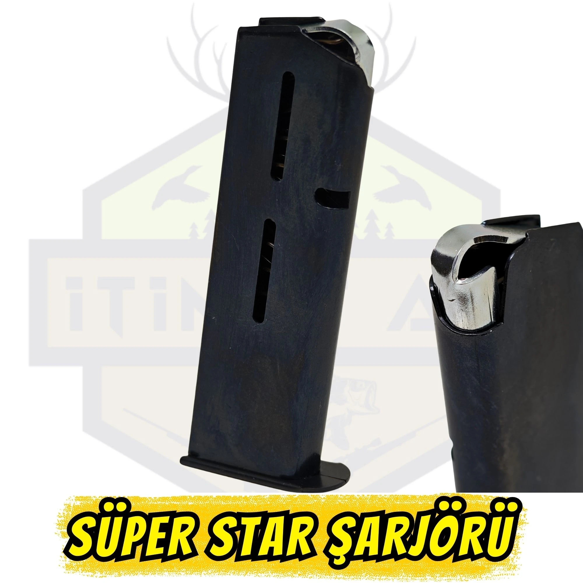 Süper Star Tabanca Şarjörü 9mm 9lu