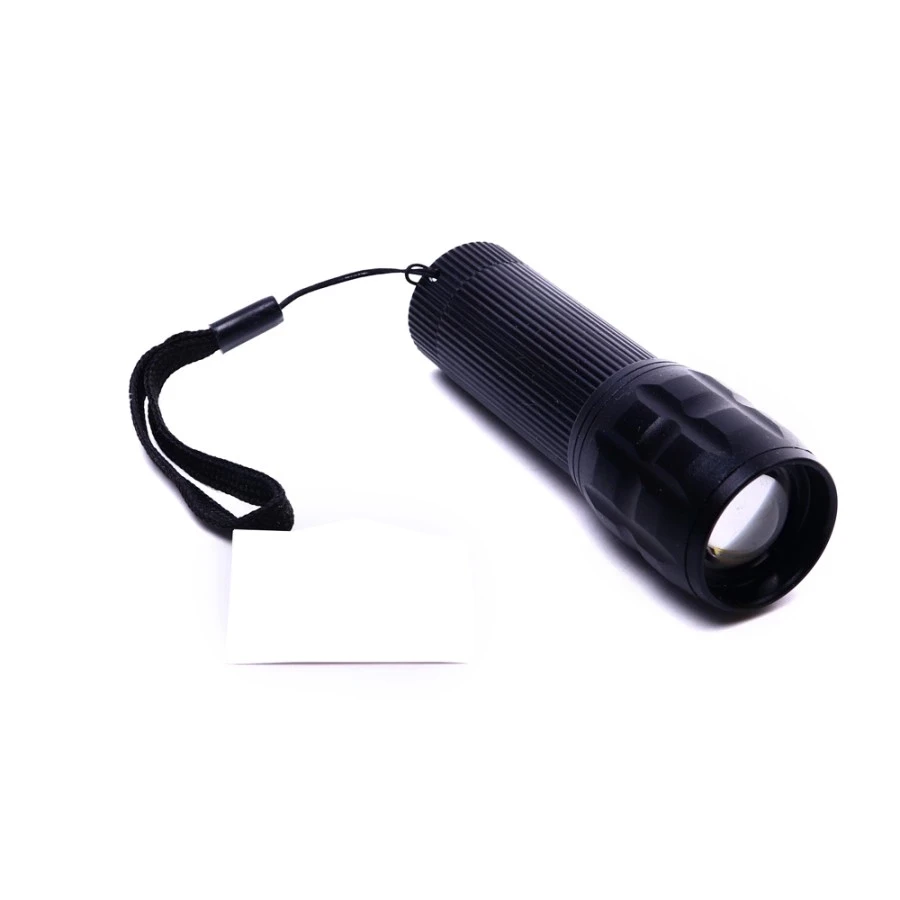 Watton WT-050 Super Zoomlu Cree Q5 LED Profesyonel El Feneri - 250m Menzil (Pusulalı Kılıf Hediyeli)
