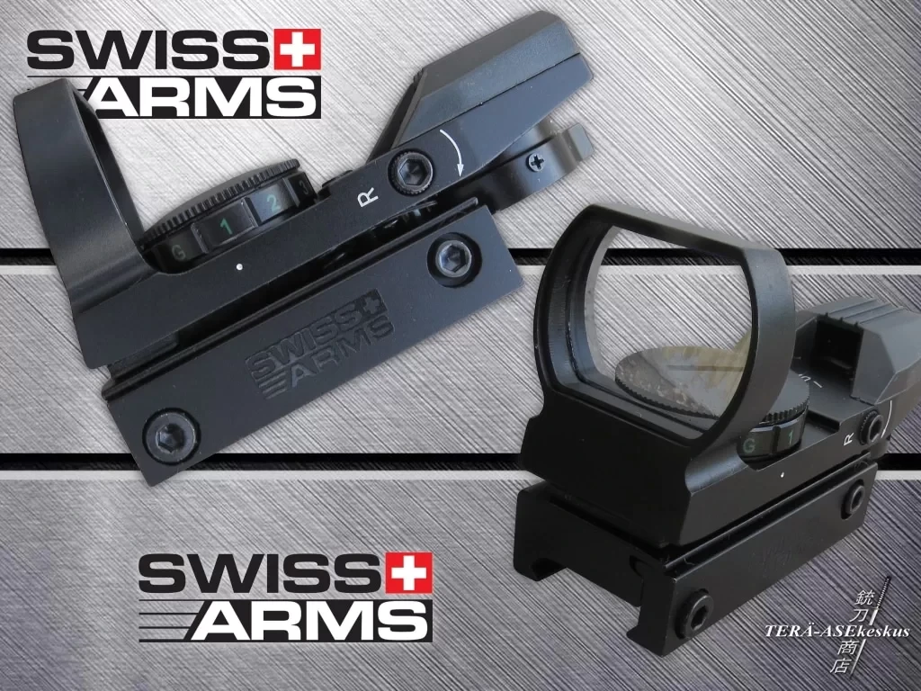 Swiss Arms Red & Green Taktikal Red-Dot Nişangah (22 mm Picatinny Ray Uyumlu)