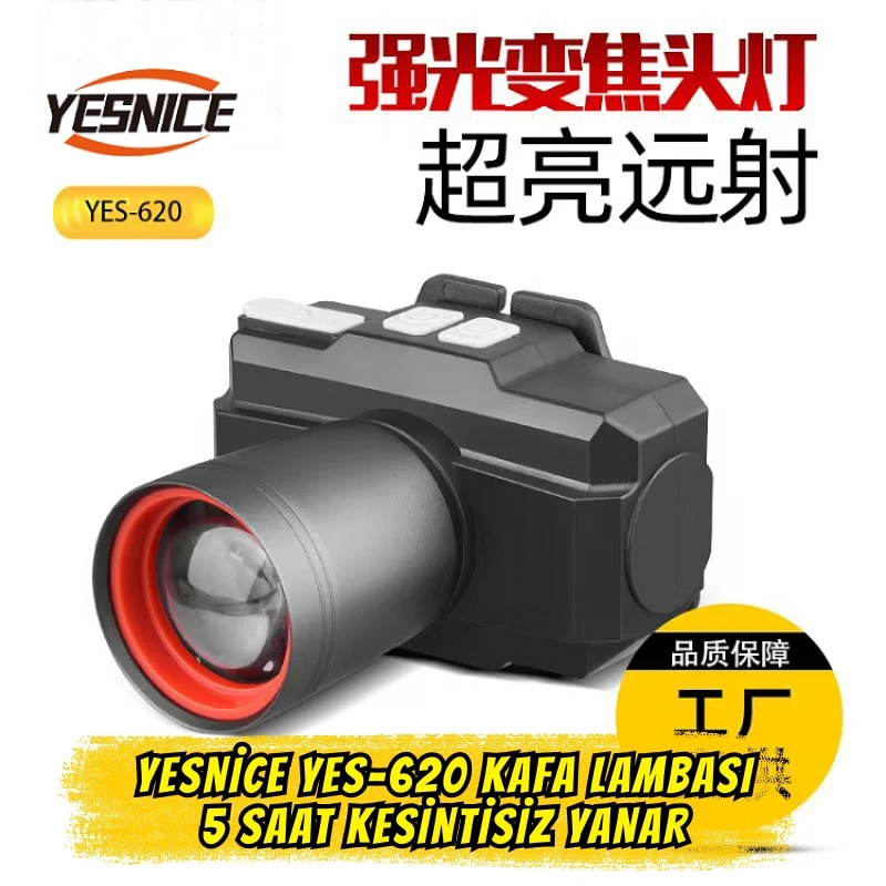 Yesnice YES-620 10W Lazer Topu El Feneri