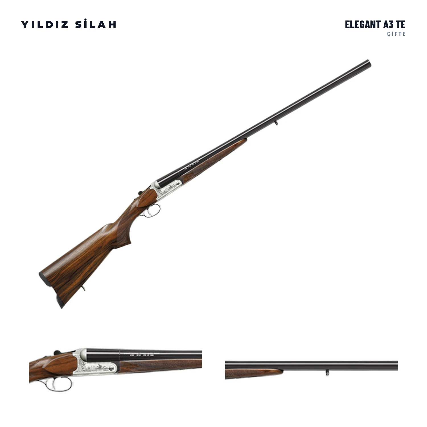 Yıldız Elegant A3 TE Çifte Av Tüfeği