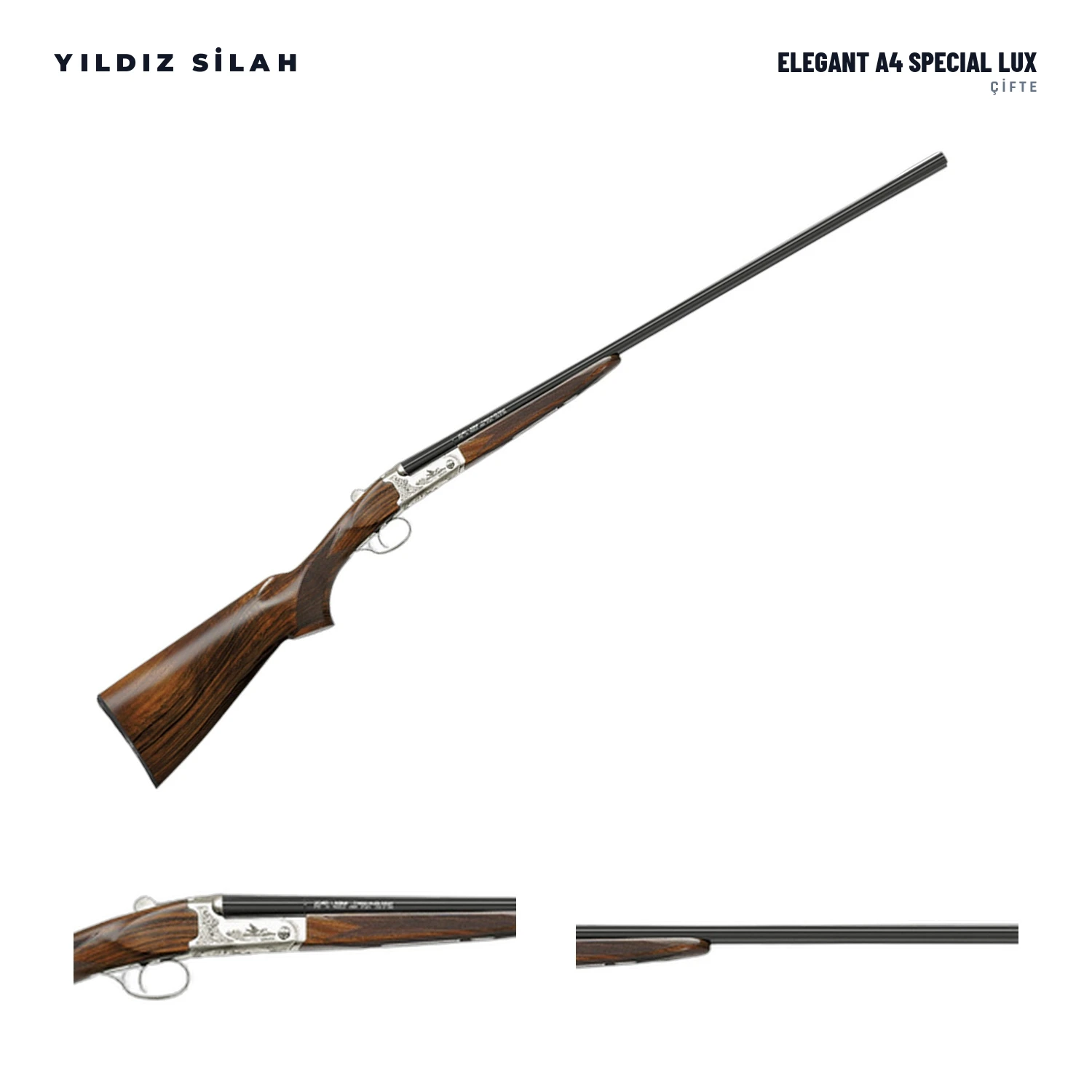 Yıldız ELEGANT A4 SPECIAL LUX Çifte Av Tüfeği
