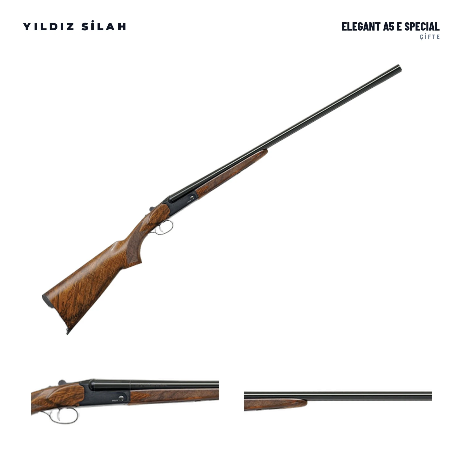 Yıldız ELEGANT A5 E SPECIAL Çifte Av Tüfeği