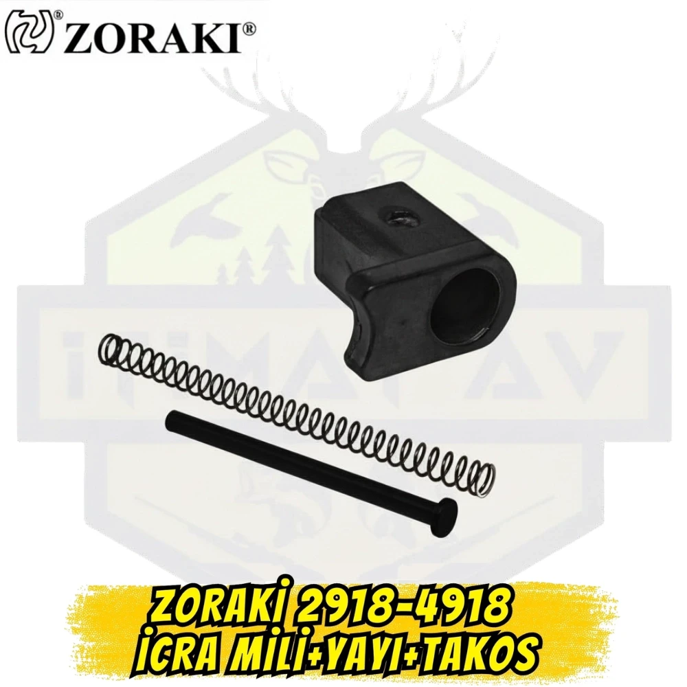Zoraki 2918-4918 Modelleri İçin İcra Mili, Yayı ve Takozu Takımı