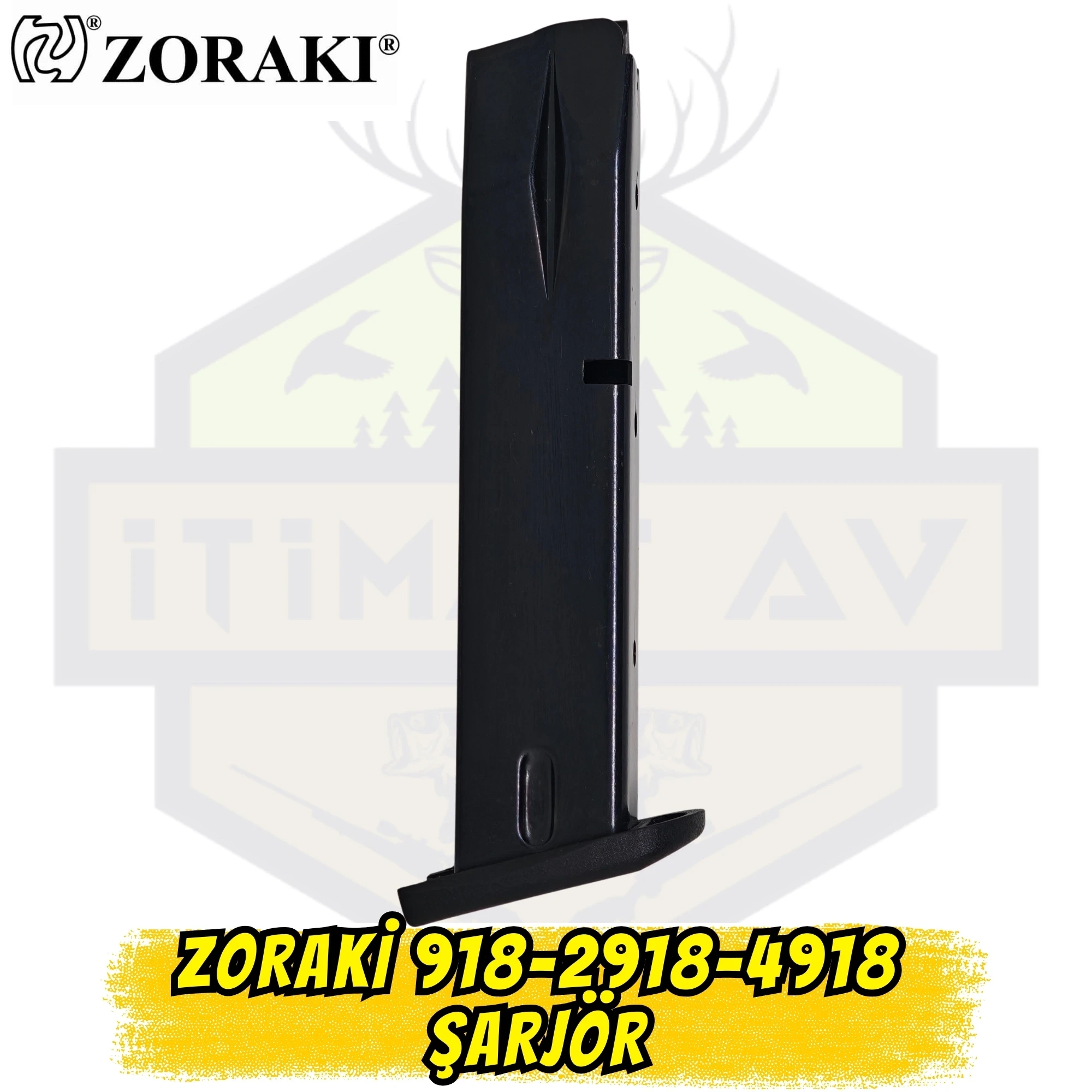 Zoraki 918 Kurusıkı Tabanca Yedek Şarjörü